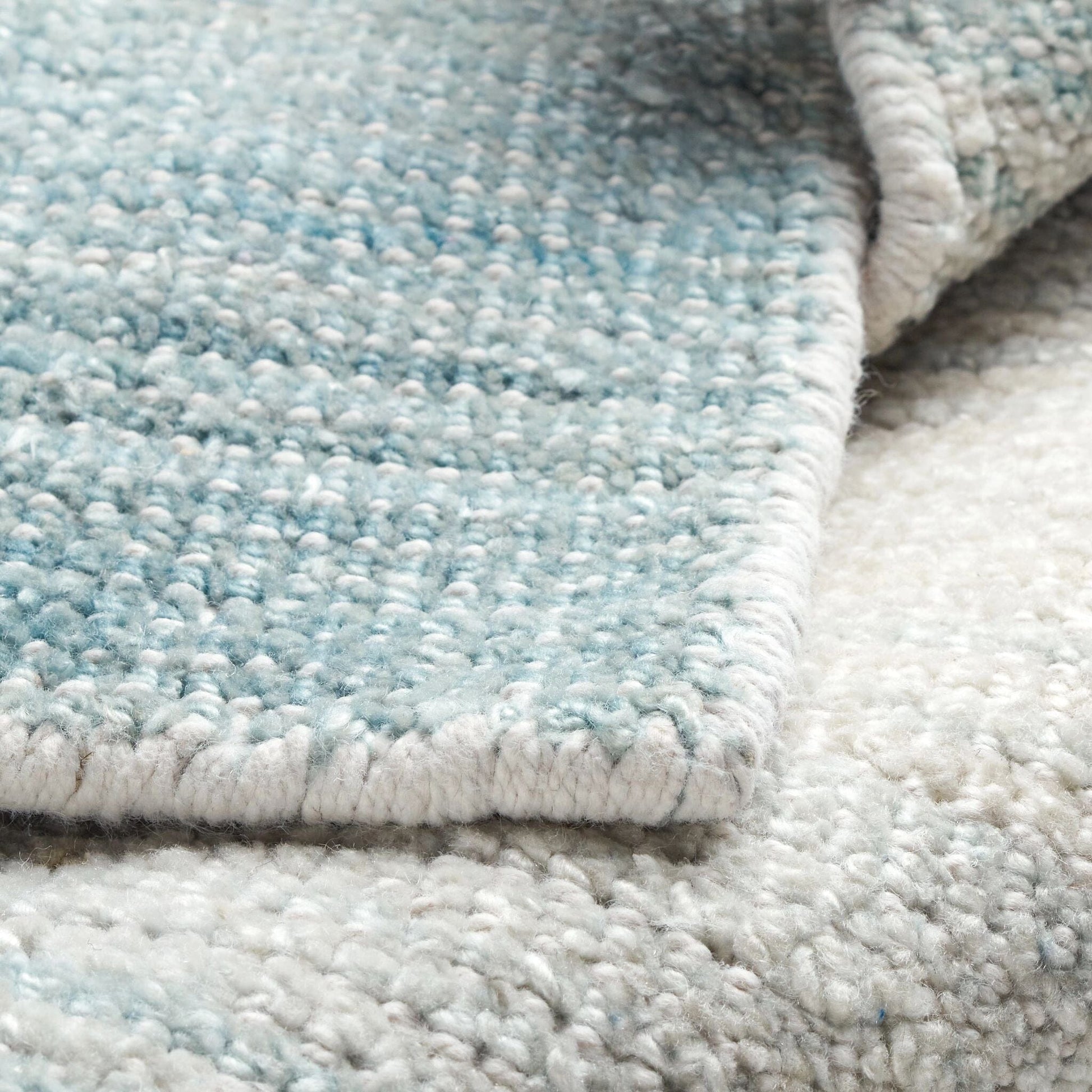 Pandora Sky Hand Loom Knotted Rug Rugs 