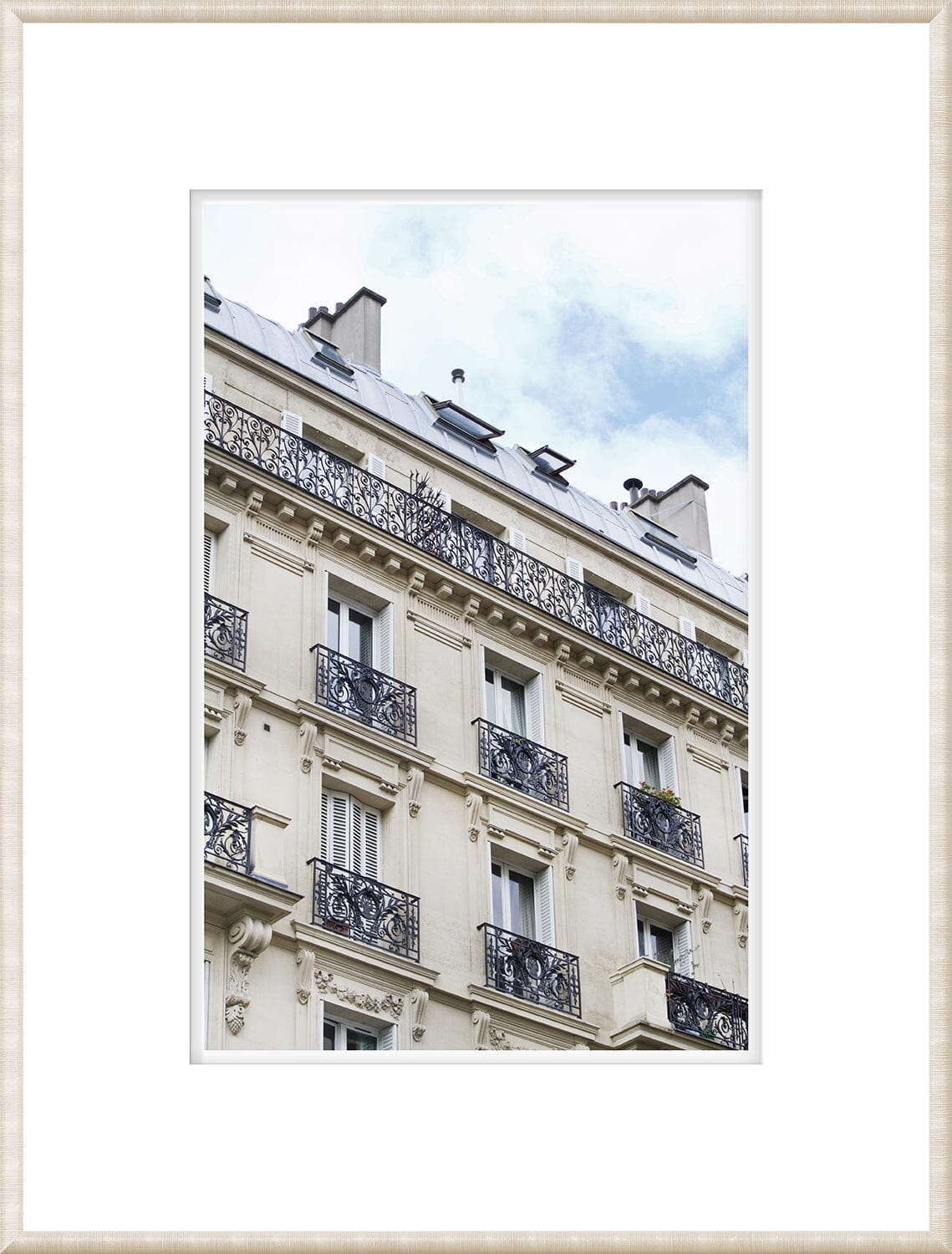 Parisian - Balcony Detail Framed Art 