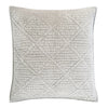 Parisienne Velvet Grey Quilted Sham Quilted Sham 