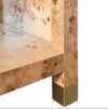 Pelham Burl Wood Side Table Accent Tables 
