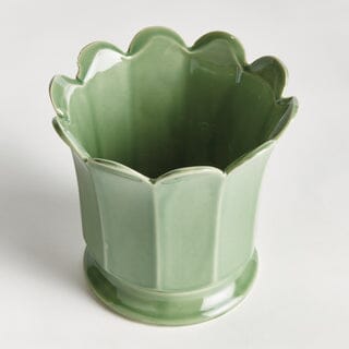 Penny Pot- Green Vases, Planters & Jars 