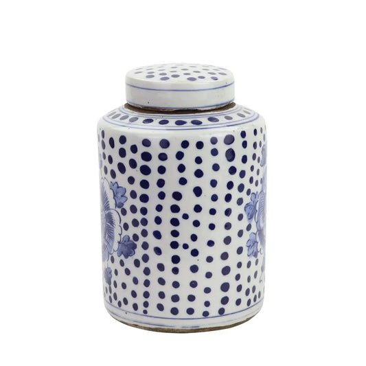 Peony Tea Jar Vases, Planters & Jars 