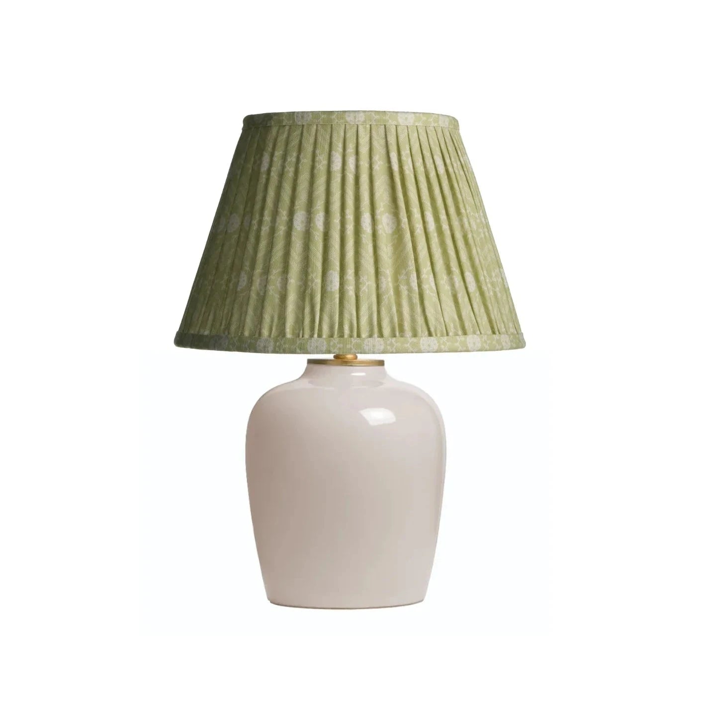 Petite Ceramic Table Lamp Base - Bone Tables Lamps 