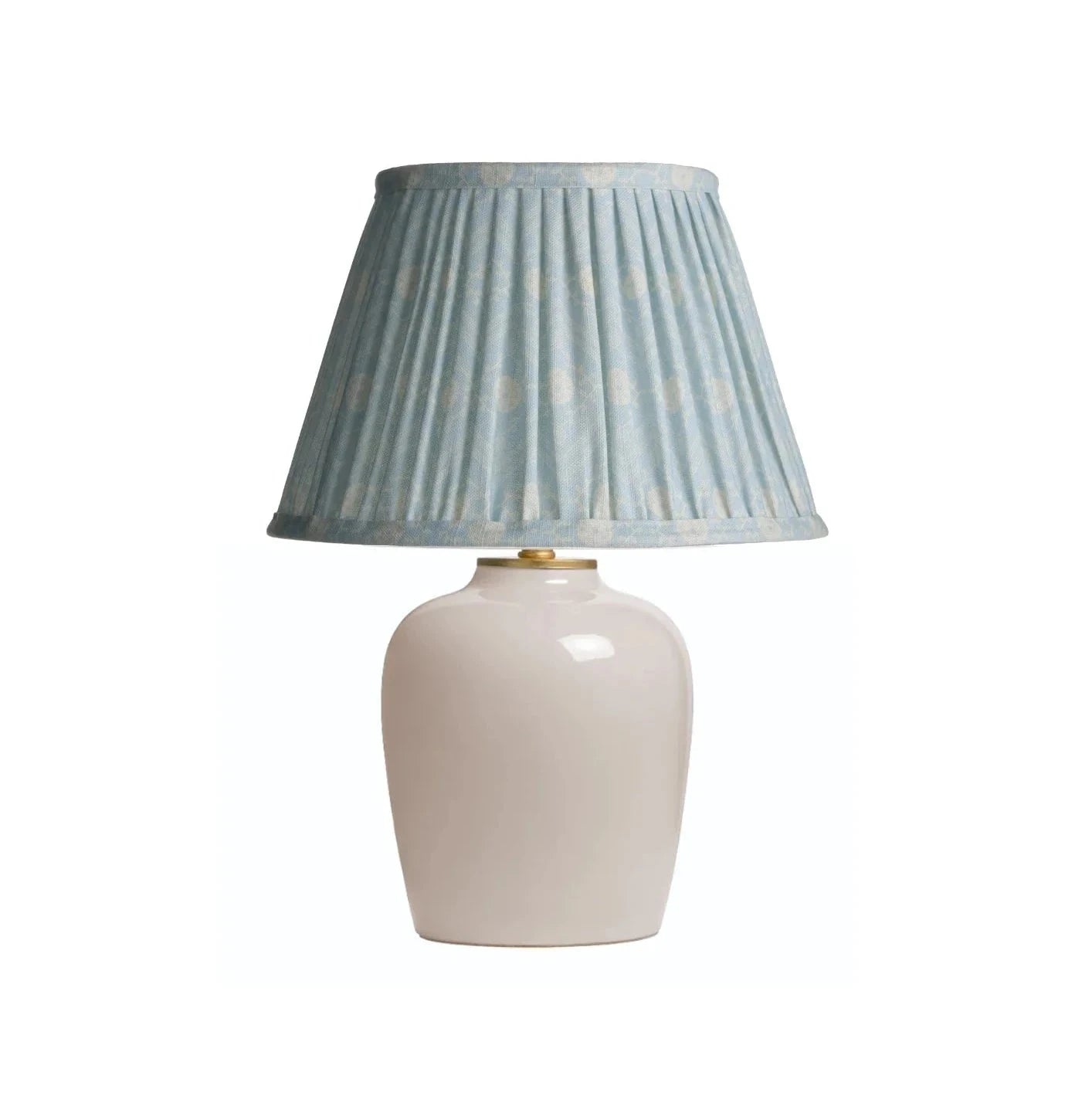Petite Ceramic Table Lamp Base - Bone Tables Lamps 