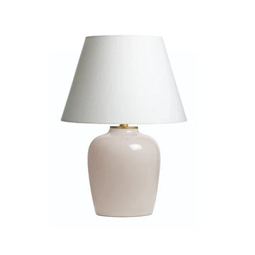 Petite Ceramic Table Lamp Base - Bone Tables Lamps 