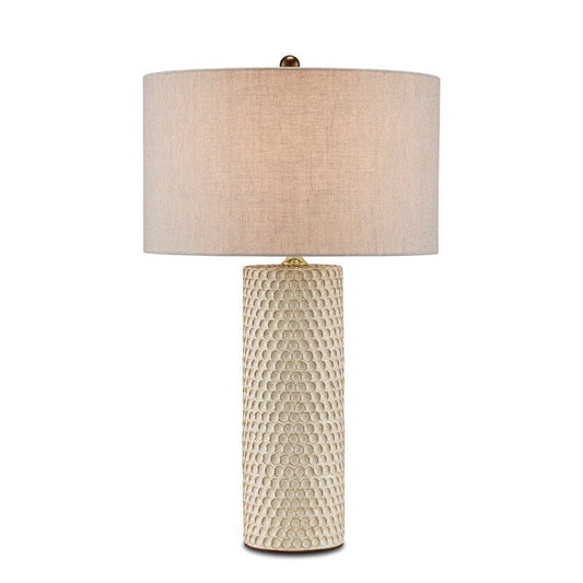 Polka Dot Ivory Table Lamp Table Lamps 