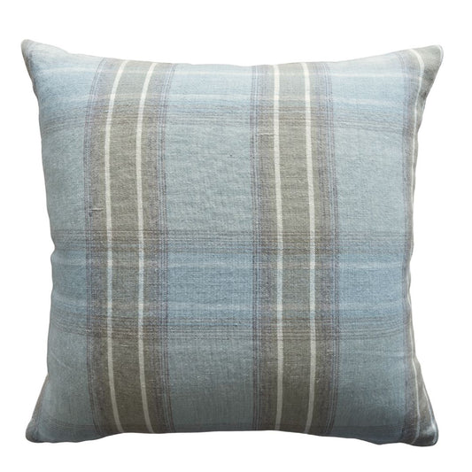 Polo Plaid Pillow - 22" Pillows 
