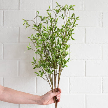 Pomegranate Leaf Spray Greenery 