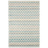 Poppy Blue Handwoven Wool Rug Rugs 