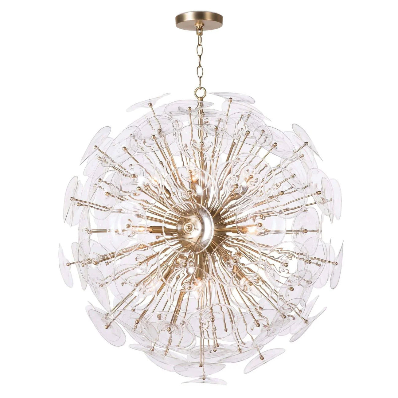 Poppy Glass Chandelier Chandelier Large 