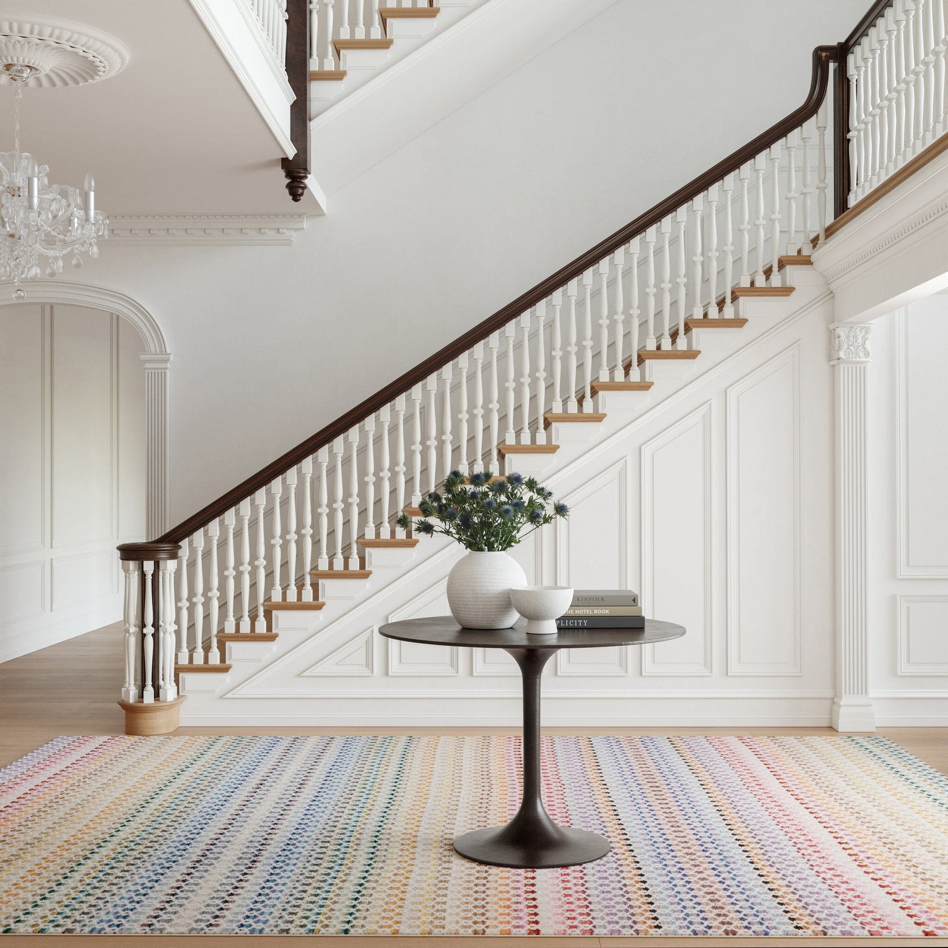 Poppy Machine Washable Rug - Multi Rugs 
