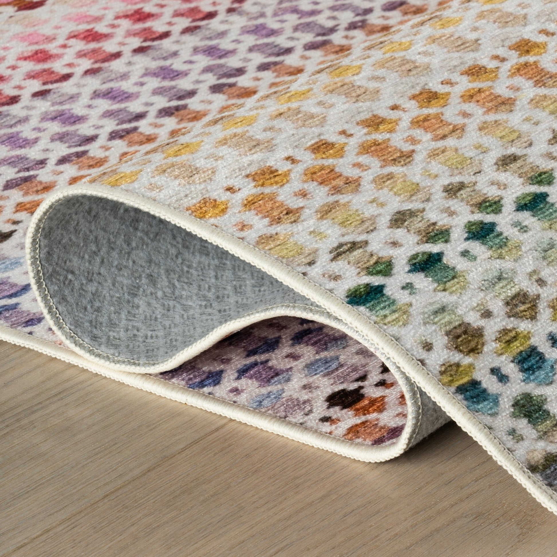 Poppy Machine Washable Rug - Multi Rugs 