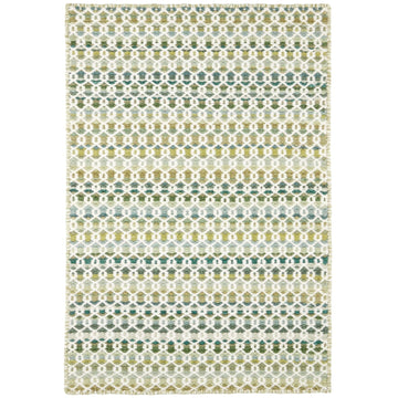 Poppy Moss Handwoven Wool Rug Rugs 