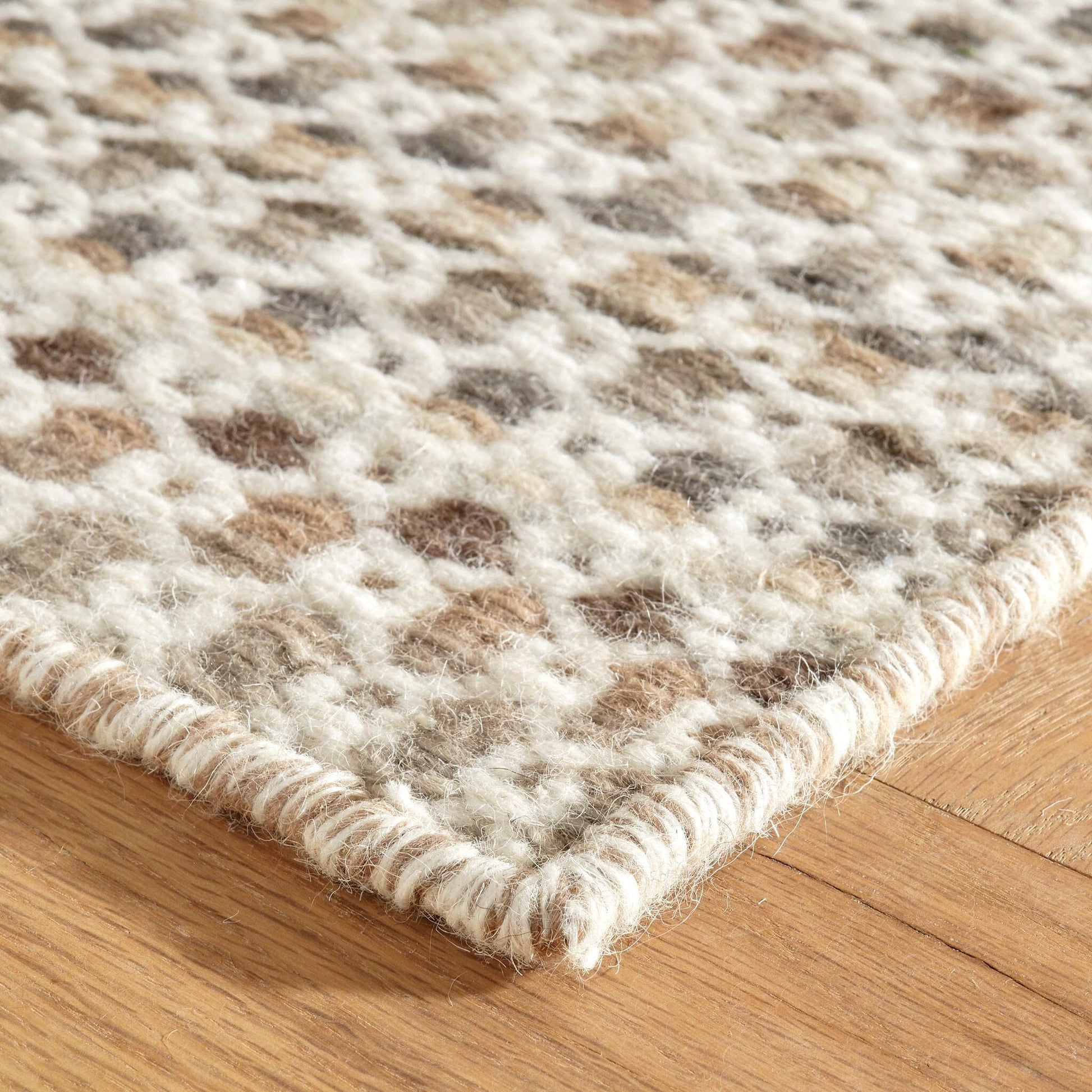 Poppy Natural Handwoven Wool Rug Rugs 