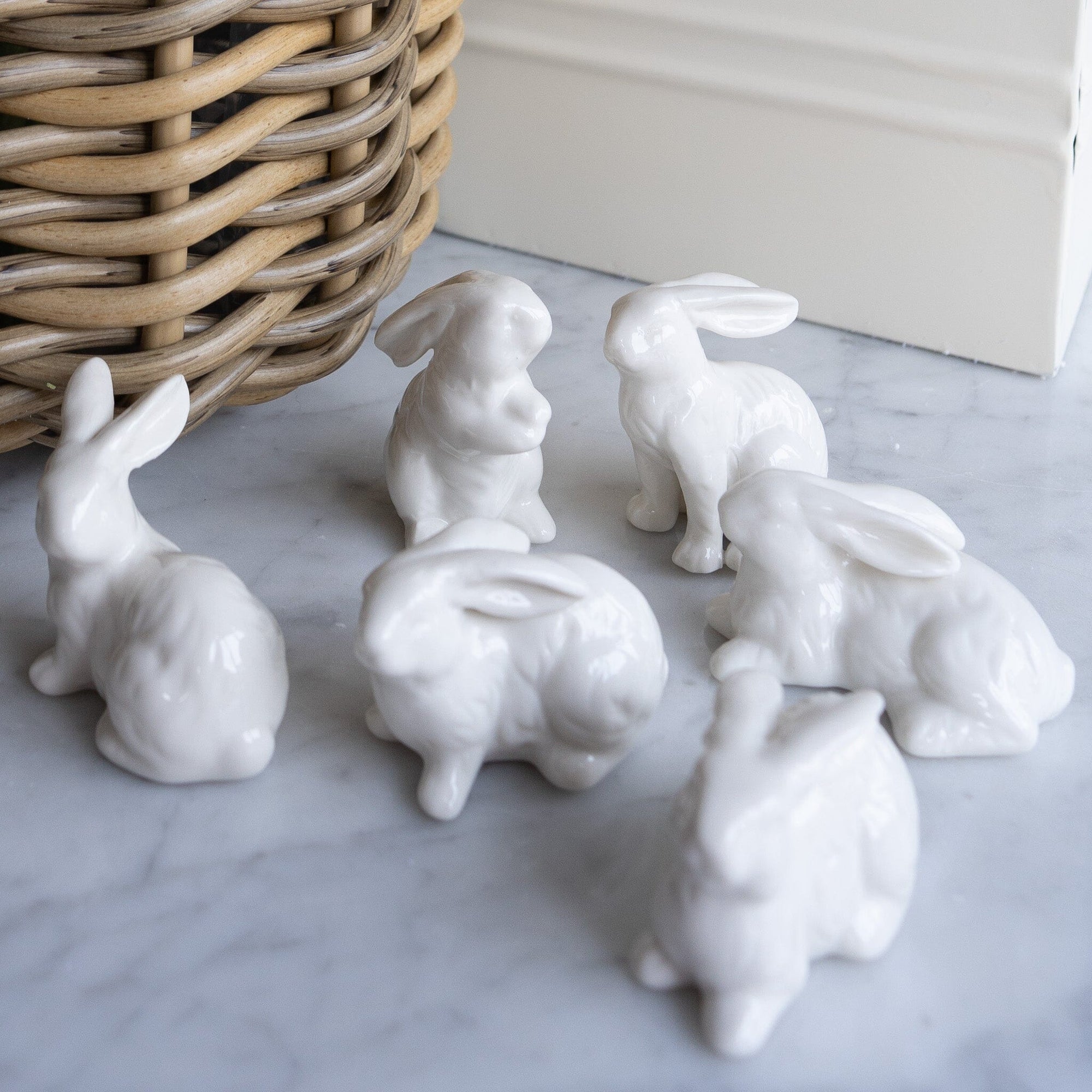 Porcelain Bunnies Objects & Accents 