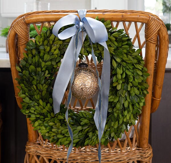 Preserved Boxwood Wreath 16" Greenery 