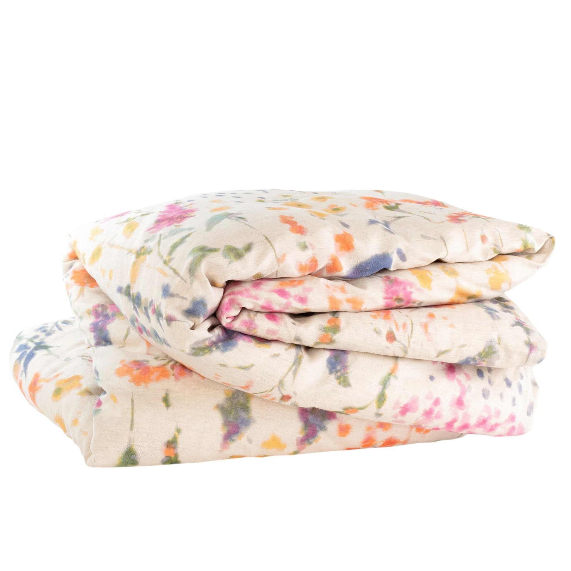 Pressed Flowers Multi Duvet Cover Duvet Cover 