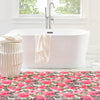 Pretty Peonies Multi Machine Washable Rug WASHABLE 