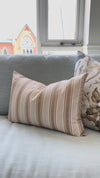 Ojai Stripe Lumbar Pillow - Neutral