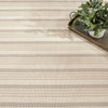 Putney Stripe Ivory Handwoven Cotton Rug Rugs 