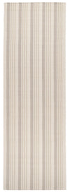 Putney Stripe Ivory Handwoven Cotton Rug Rugs 