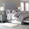 Quilted Silken Solid Grey Sham Coverlet Sham 