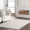 Ramsey Ivory Hand Knotted Wool Rug Rugs 