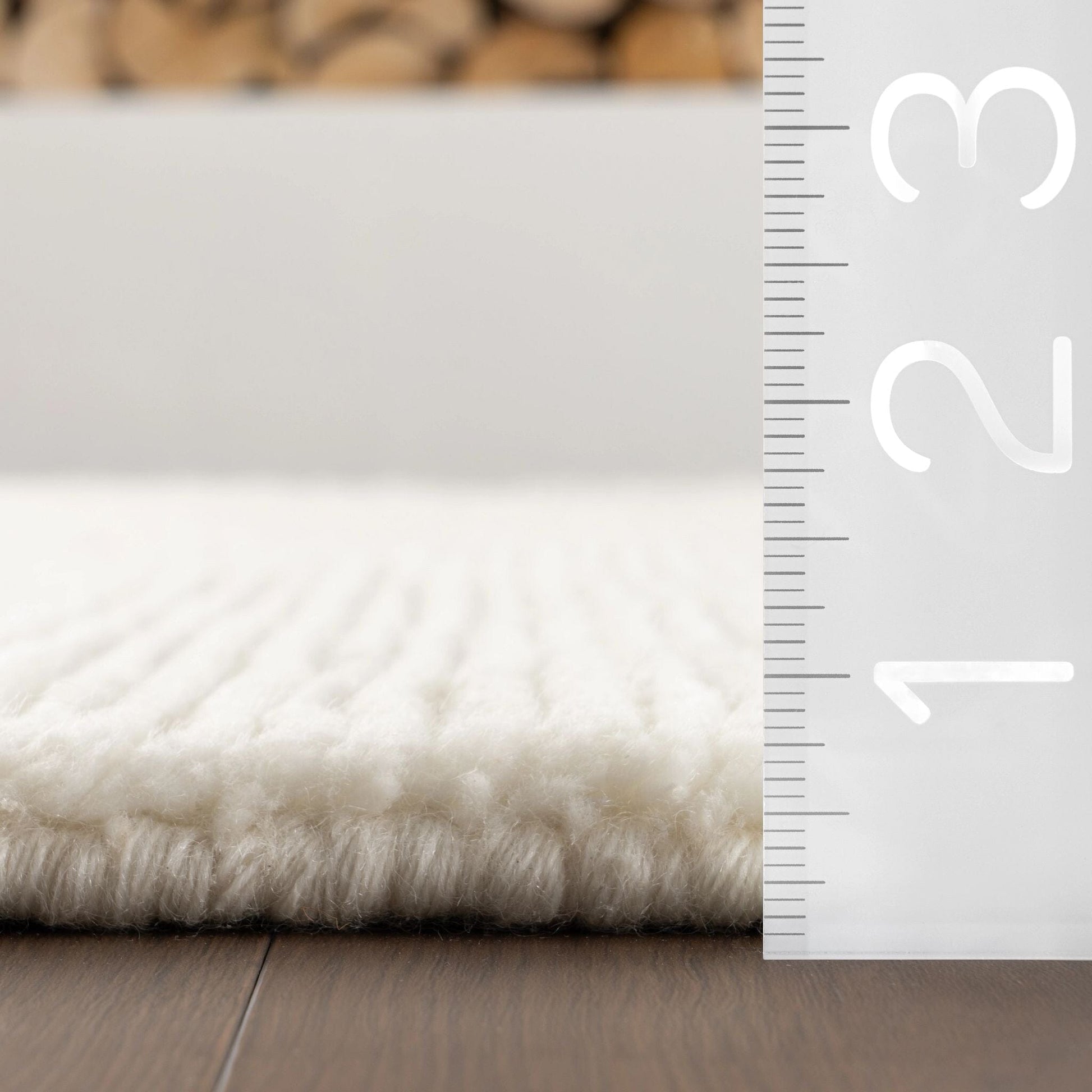 Ramsey Ivory Hand Knotted Wool Rug Rugs 
