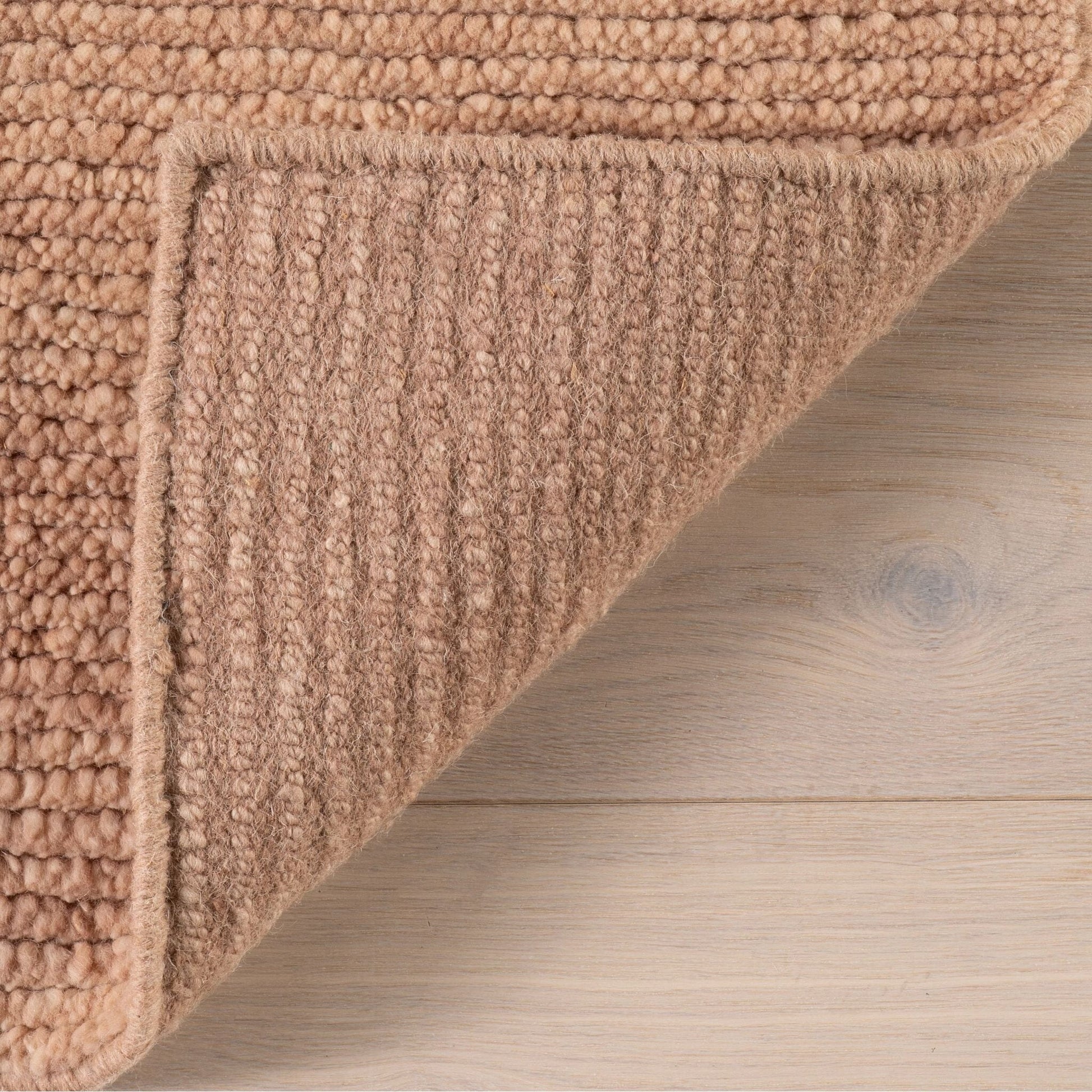 Ramsey Rose Quartz Hand Knotted Wool Rug Rugs 