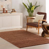 Ramsey Rust Hand Knotted Wool Rug Rugs 