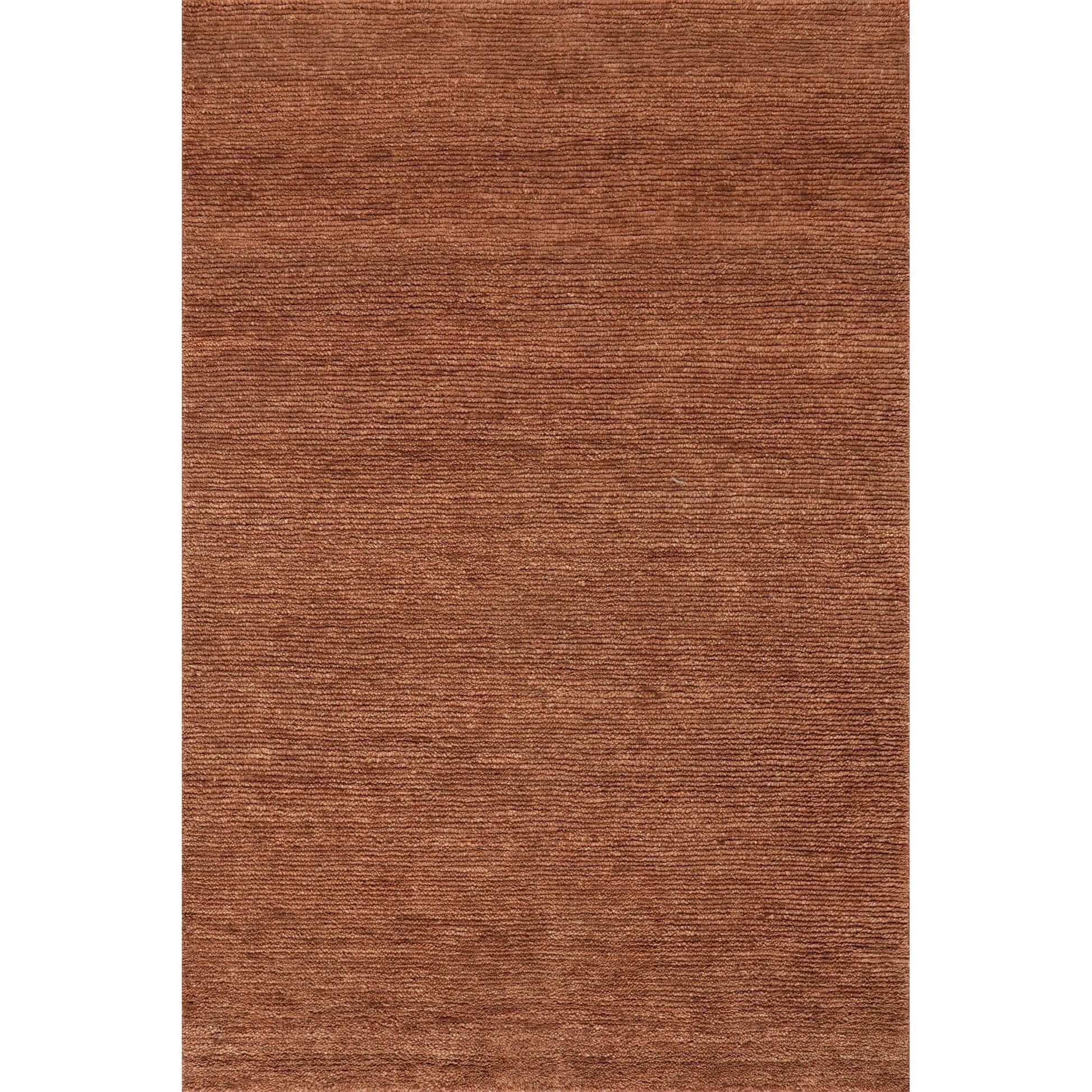 Ramsey Rust Hand Knotted Wool Rug Rugs 