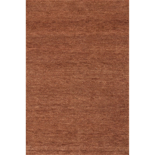 Ramsey Rust Hand Knotted Wool Rug Rugs 