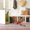 Ranch Stripe Multi Machine Washable Rug WASHABLE 