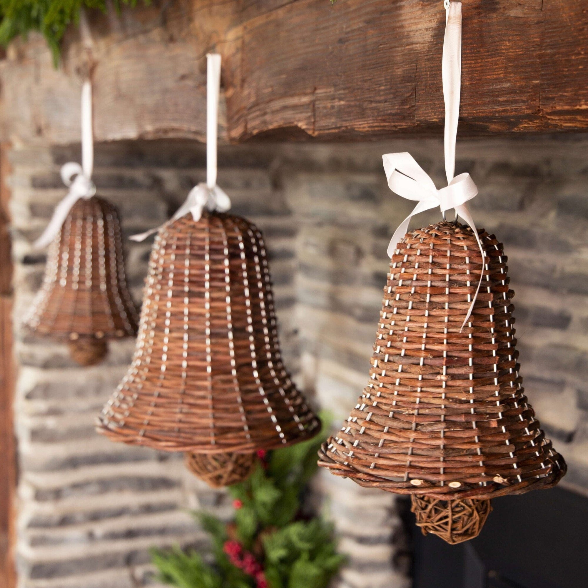 Rattan Bell - Medium Objects & Accents 