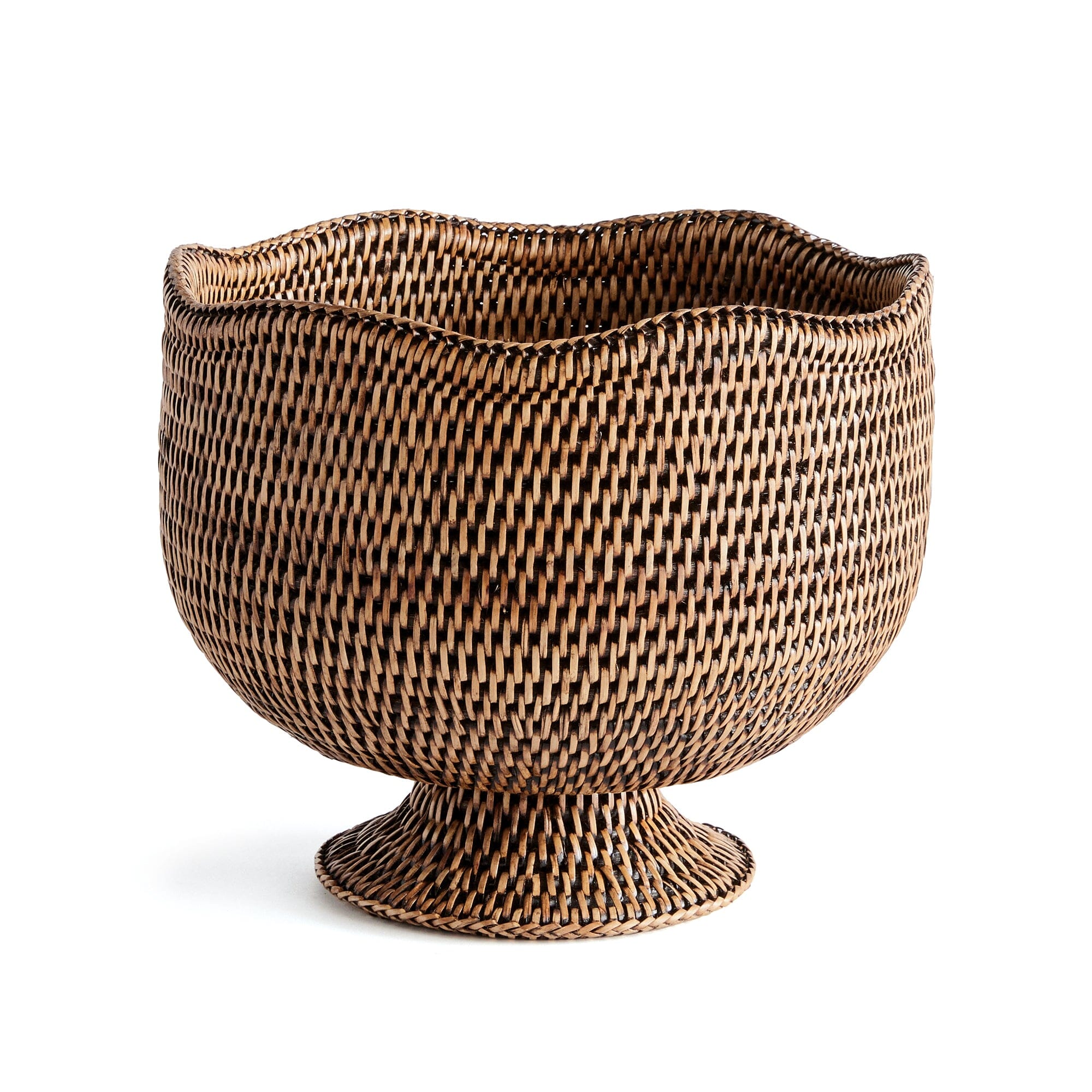 Rattan Footed Pot Vases, Planters & Jars 