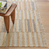 Ravel Stripe Blue Handwoven Wool Rug Rugs 