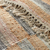 Ravel Stripe Blue Handwoven Wool Rug Rugs 