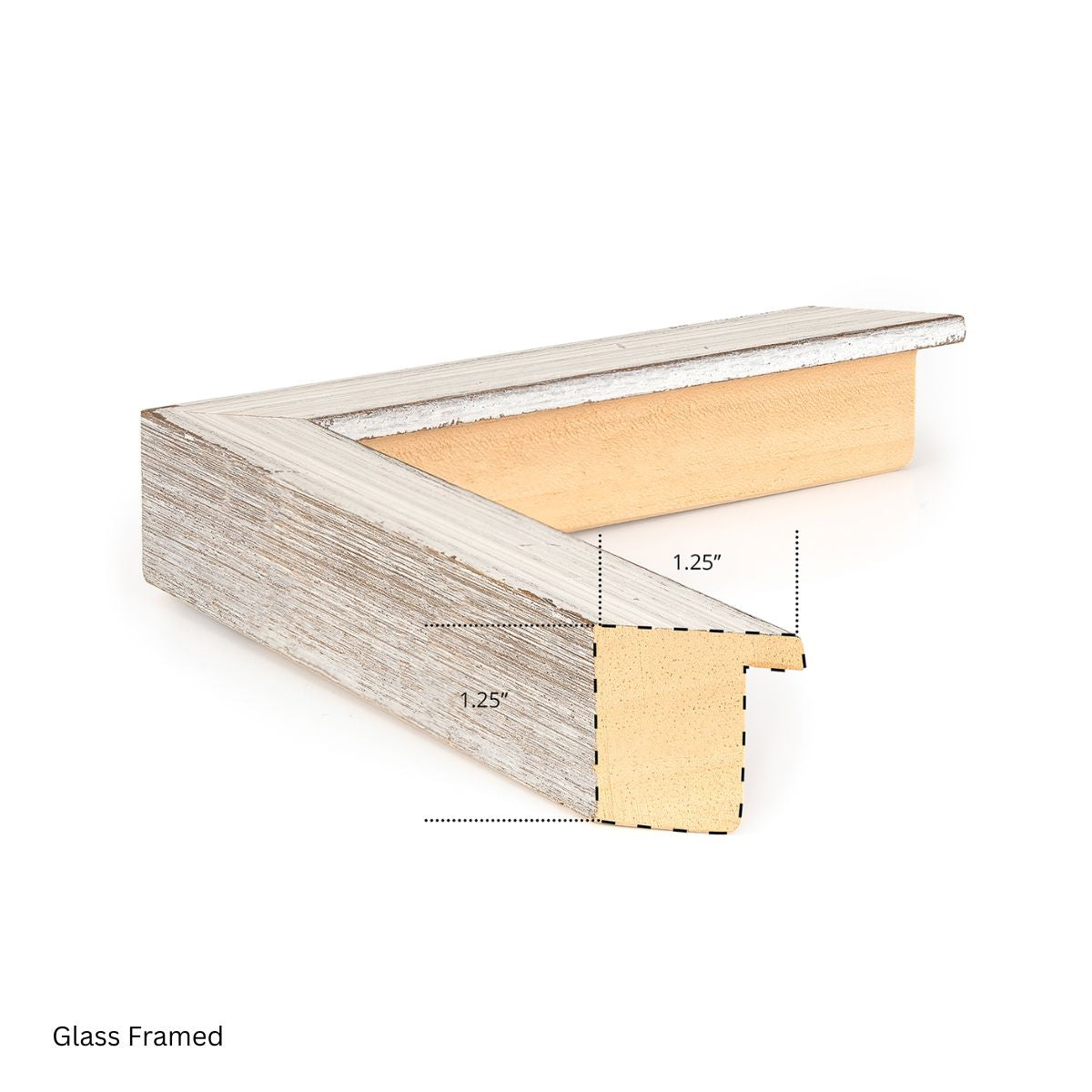 Raw Canvas Series- Coastline Framed Art 