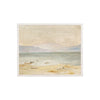 Raw Canvas Series- Coastline Framed Art Canvas on Board- Medium 