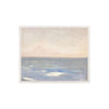 Raw Canvas Series- View from the Sea Framed Art Canvas on Board- Medium 