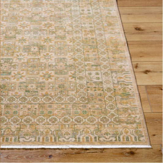 Renaissance Handmade Rug- Olive Rugs 
