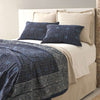 Resist Dot Indigo Coverlet Coverlet 