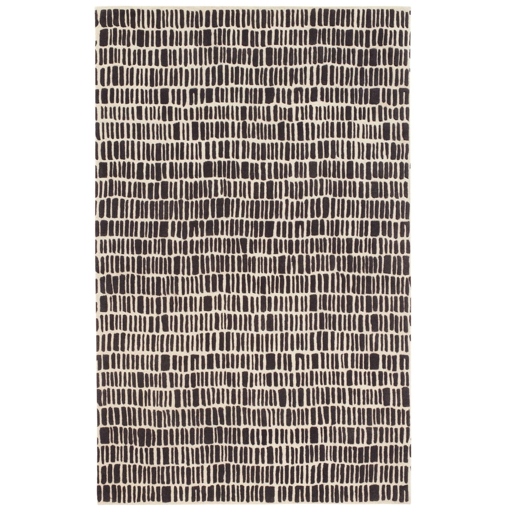 Roark Charcoal Hand Tufted Wool Rug Rugs 