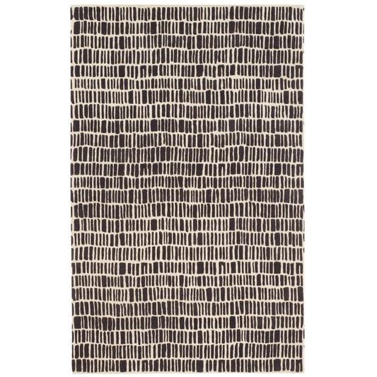 Roark Charcoal Hand Tufted Wool Rug Rugs 