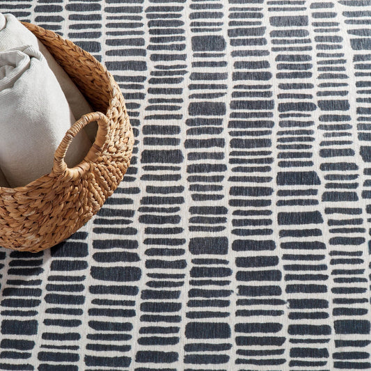 Roark Charcoal Machine Washable Rug Machine Washable Rug 