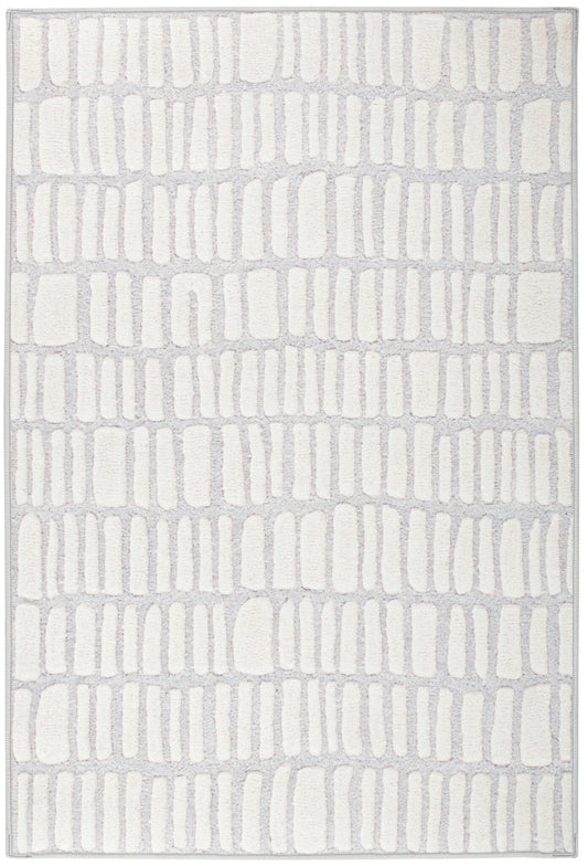 Roark Ivory Machine Washable Rug Machine Washable Rug 