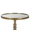 Romina Brass Side Table Accent Tables 