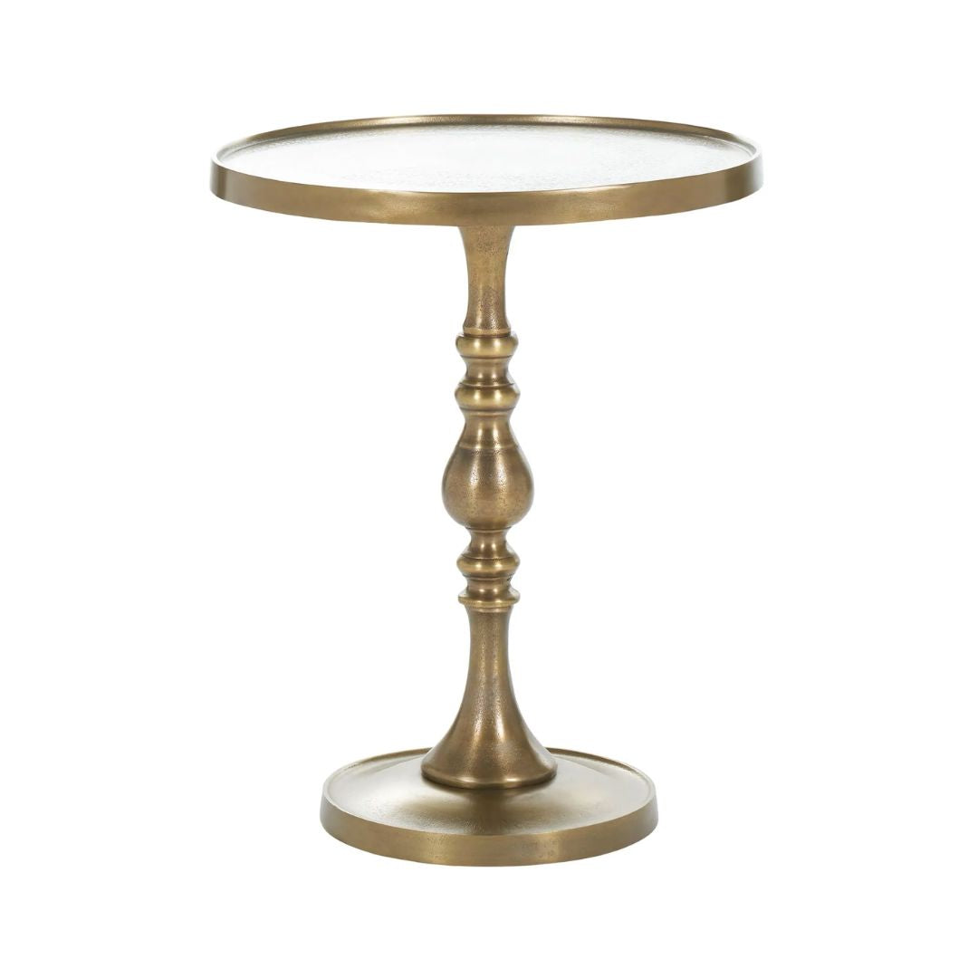Romina Brass Side Table Accent Tables 