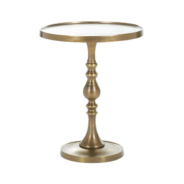 Romina Brass Side Table Accent Tables 