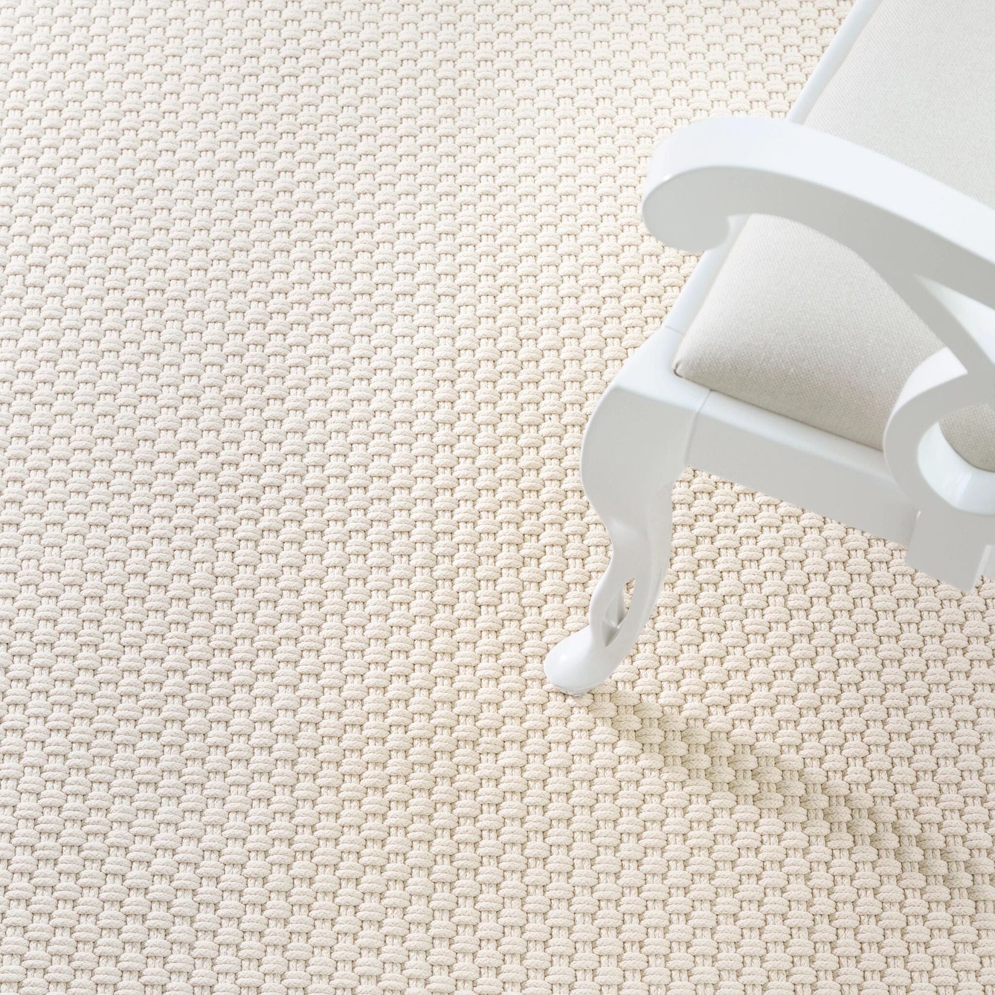 Rope Ivory Handwoven Indoor/Outdoor Rug Rugs 